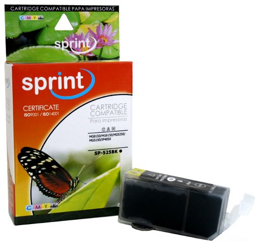 Tusz zamiennik DJ525BC do Canon PIXMA IP4820 IP4840 IP4850 IP4870 iX6550 MG5120 MG5140 MG5150 MG5170 MG5220 MG5240 MG5250 MG5270 MG6120 MG6140 MG6150 MG6170 MG8120 MG8140 MG8150 MG8170 MX8850, pasuje zamiast Canon PGI525BK Black, 28 ml