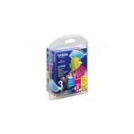 Brother Rainbow pack (1x LC1000Y, 1xLC1000M, 1xLC1000C)