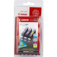 Tusz Canon CLI521 Pack CMY | IP3600/IP4600/MP540/620/630/980