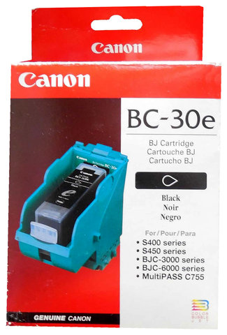 G�owica drukuj�ca Canon BC-30E czarna (BJC-3000, BJC-6000 / 6100 / 6200)