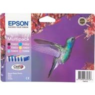 Zestaw Epson 6-pack CLARIA Photographic [ Stylus Photo R265/285/360,RX560/585 ]