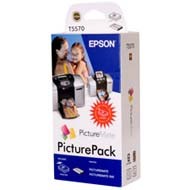Zestaw Epson PicturePack [ 1 x 6 kolor�w + papier, PictureMate/PictureMate 500 ]