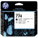 Wyprzedaż Oryginał Głowica drukująca HP 774 do HP DesignJet Z6610 Z6810 | photo black + light gray