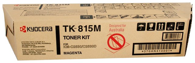 Toner Kyocera-Mita KM C2630 MAGENTA TK-815M  370AN410