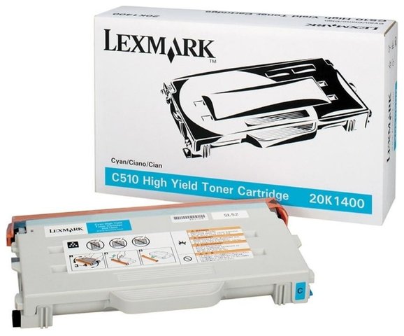 Toner Lexmark cyan [ 6600 str., C510 ]
