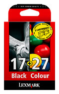 Wk�ad atram. Lexmark No 17+Tusz nr27 10NX217E + 10NX227E