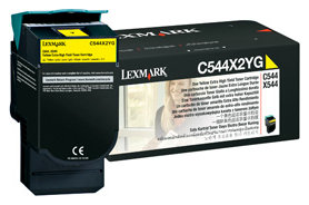 Toner Lexmark yellow| 4000str | C544dn/C544dtn/C544dw/C544n/X544dn/X544dtn/X5...