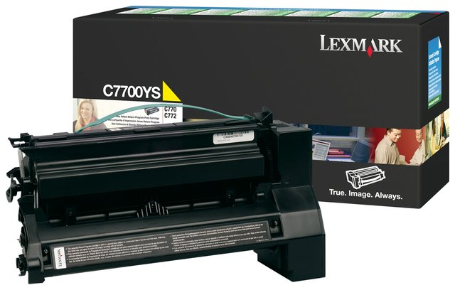 Lexmark toner  C77x yellow  kaseta zwrotna