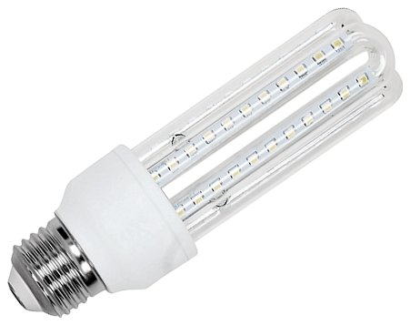 Żarówka LED B5 T3 3U E27 6400K, 12W, 1020lm, walec, światło białe zimne, 15000h
