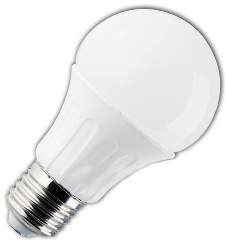 Żarówka LED A5 A60B E27 3000K, 10W, 800lm, kulka, mleczna, światło białe ciepłe, 25000h