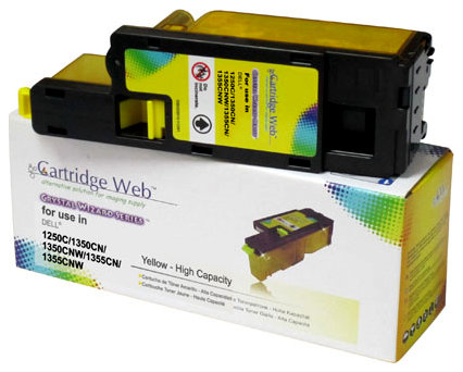 Toner Cartridge Web Yellow  Dell 1350 zamiennik 593-11019, 1400 stron