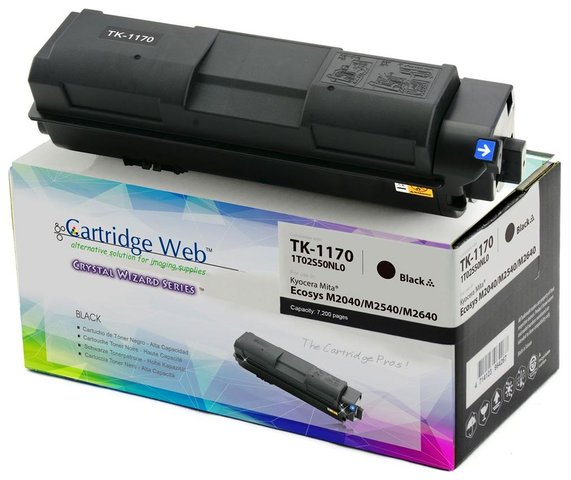 Toner Cartridge Web Czarny Kyocera TK1170 zamiennik TK-1170, 7200 stron