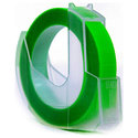 Taśma 3D JetWorld Zamiennik Dymo Białe na Fluorescencyjnym Zielonym (do wytłaczania, emboss) 9mm x 3m (S0898290) (10szt.)