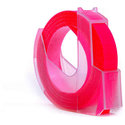 Taśma 3D JetWorld Zamiennik Dymo Biały na Fluorescencyjnym Różowym (do wytłaczania, emboss) 9mm x 3m (S0898280)