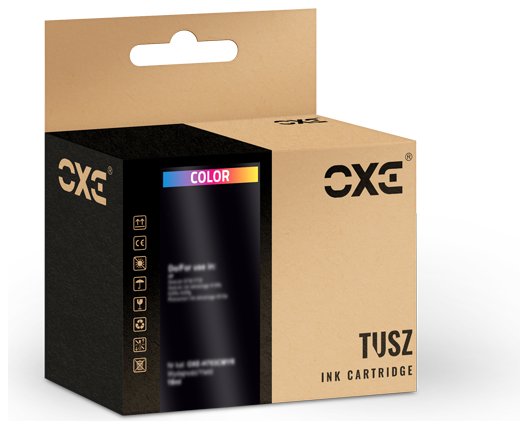 Tusz OXE Trójkolorowy CANON CL 41 zamiennik refabrykowany (wskazuje poziom tuszu) 0617B001