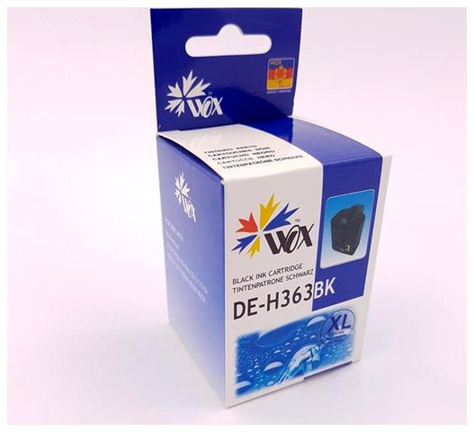 Tusz Wox Black HP 363 zamiennik C8719EE