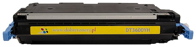 Toner zamiennik DT3600YH do HP Color LaserJet 3600 3600dn 3600n, pasuje zamiast HP Q6472A 502A Yellow, 4000 stron
