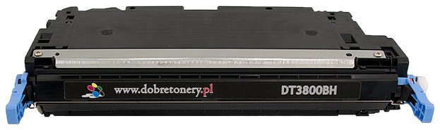 Toner zamiennik DT3800BH do HP Color LaserJet 3800 CP3505, pasuje zamiast HP Q6470A 501A Black, 6000 stron