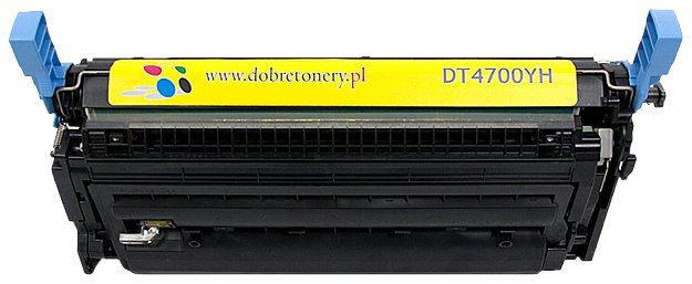 Toner zamiennik DT4700YH do HP Color LaserJet 4700 4700dn 4700dtn 4700n, pasuje zamiast HP Q5952A 643A Yellow, 10000 stron