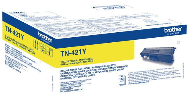 Oryginał Toner Brother do MFC-L8690CDW | 1 800 str. | yellow