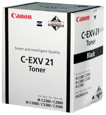 Oryginał Toner Canon CEXV21BK do iR C-2280/2880/3380/3580 | 26 000 str. | czarny black
