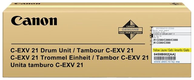 Oryginał Bęben Canon CEXV21Y do iR C-2880/3380/3580 | 53 000 str. | yellow