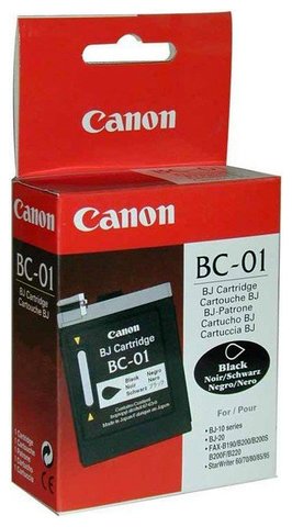 Wyprzedaż Oryginał Tusz Canon BC01 0879A003 do Canon BJ-10 BJ-10e BJ-10ex BJ-10sx BJ-20...