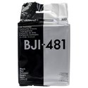 Wyprzedaż Oryginał Tusz Canon BJI481 0992A001 do Canon BJ130 BJ130E | 700 str. | czarny black, pudełko zastępcze, oryginalny airbag/folia