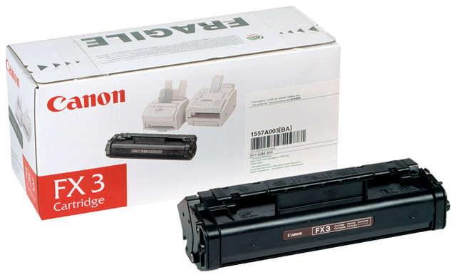 Wyprzedaż Oryginał Toner Canon FX-3 do Canon Fax L90 L220 L250 L260 L280 L300 L350 | 2700 stron | czarny black