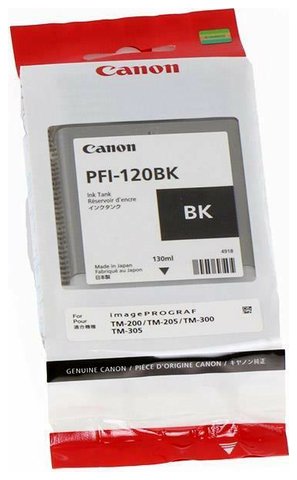 Canon Tusz  PFI120BK Black 130 ml
