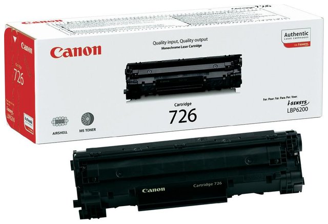 Oryginał Toner Canon CRG726 do LBP-6200D | 2 100 str. | czarny black