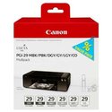 Canon Tusz PGI-29 Multi pack, Bk/Color MBK/PBK/DGY/GY/LGY/CO