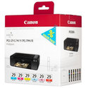 Oryginał Zestaw tuszów Canon PGI29 do Pixma Pro-1 | C/M/Y/PC/PM/R