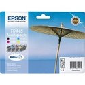 Oryginał Zestaw tuszów  Epson T0445 do Stylus C-64/66/84/86, CX-3650/6400 | 37ml | CMYK