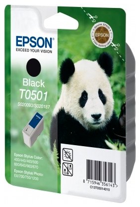 Wyprzedaż Oryginał Tusz Epson T0501 do Epson Stylus Color 400 440 500 600 | 15 ml | ...