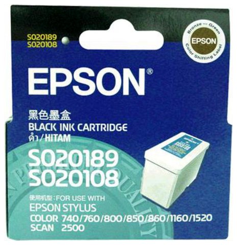 Wyprzedaż Oryginał Tusz Epson T051 S020189 S020108 C13T051190 do Epson Stylus Color  740...