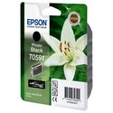 Oryginał Tusz Epson T0591 do Stylus Photo R2400 | 13ml | photo czarny black