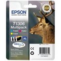 Oryginał Zestaw tuszów Epson T1306 do Stylus BX-525WD/535WD, SX620FW | 30,3ml | CMY