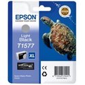 Oryginał Tusz Epson T1577 do Stylus Photo R3000 | 25,9ml | light czarny black