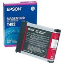 Wyprzedaż Oryginał Tusz Epson T482 do Epson Stylus Pro 7500 | 110 ml | magenta, pudełko zastępcze, oryginalny airbag/folia