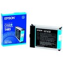 Wyprzedaż Oryginał Tusz Epson T483 do Epson Stylus Pro 7500 | 110 ml | cyan, pudełko zastępcze, oryginalny airbag/folia