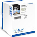 Oryginał Tusz Epson T7431 do WP-M4015/M4595/M4525 | 49ml | czarny black