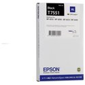 Oryginał Tusz Epson T7551 XL do WorkForce Pro WF-8010/8090 | 5000 str. | 100 ml | czarny black