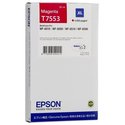 Oryginał Tusz Epson T7553 XL do WorkForce Pro WF-8010/8090 | 4000 str. | 39 ml | magenta