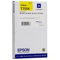 Oryginał Tusz Epson T7554 XL do WorkForce Pro WF-8010/8090 | 4000 str. | 39 ml | yellow