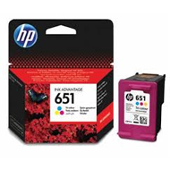 Oryginał Tusz HP 651 do DeskJet 5645 | 300 str. | CMY