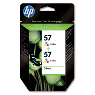 Wkład drukujący HP kolor No 57 (2x17ml, dj450ci / cbi, dj5550, psc2110, ps100)
