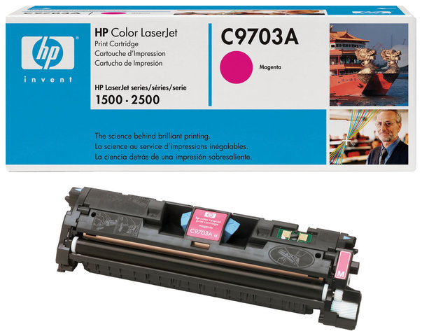 Wyprzedaż Oryginał Toner HP 121A do Color LaserJet 1500/2500 | 4 000 str. | magenta