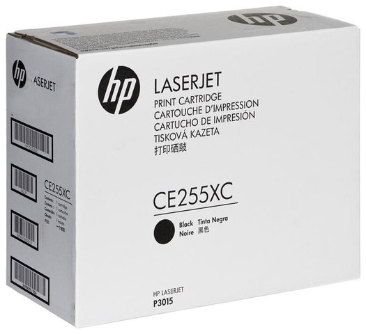 Ce255xc Oryginał Toner HP 55XC do LaserJet P3015 M525 korporacyjny 12 500 str ...