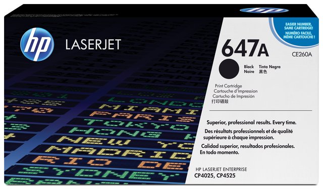 Oryginał Toner HP 647A do LaserJet CP4025/4525/4540 | 8 500 str. | czarny black